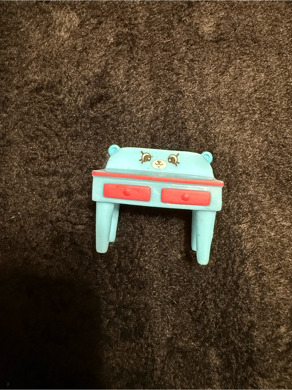 💙5/$22- Shopkins Happy Places Bear Vanity Table Mini Furniture Figure Moose Toy